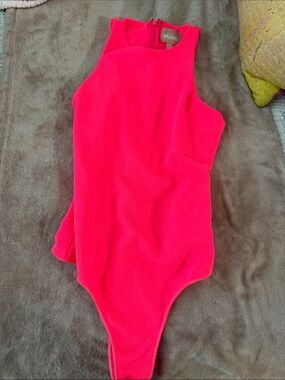Show Me Your MuMu Hot Pink Bodysuit